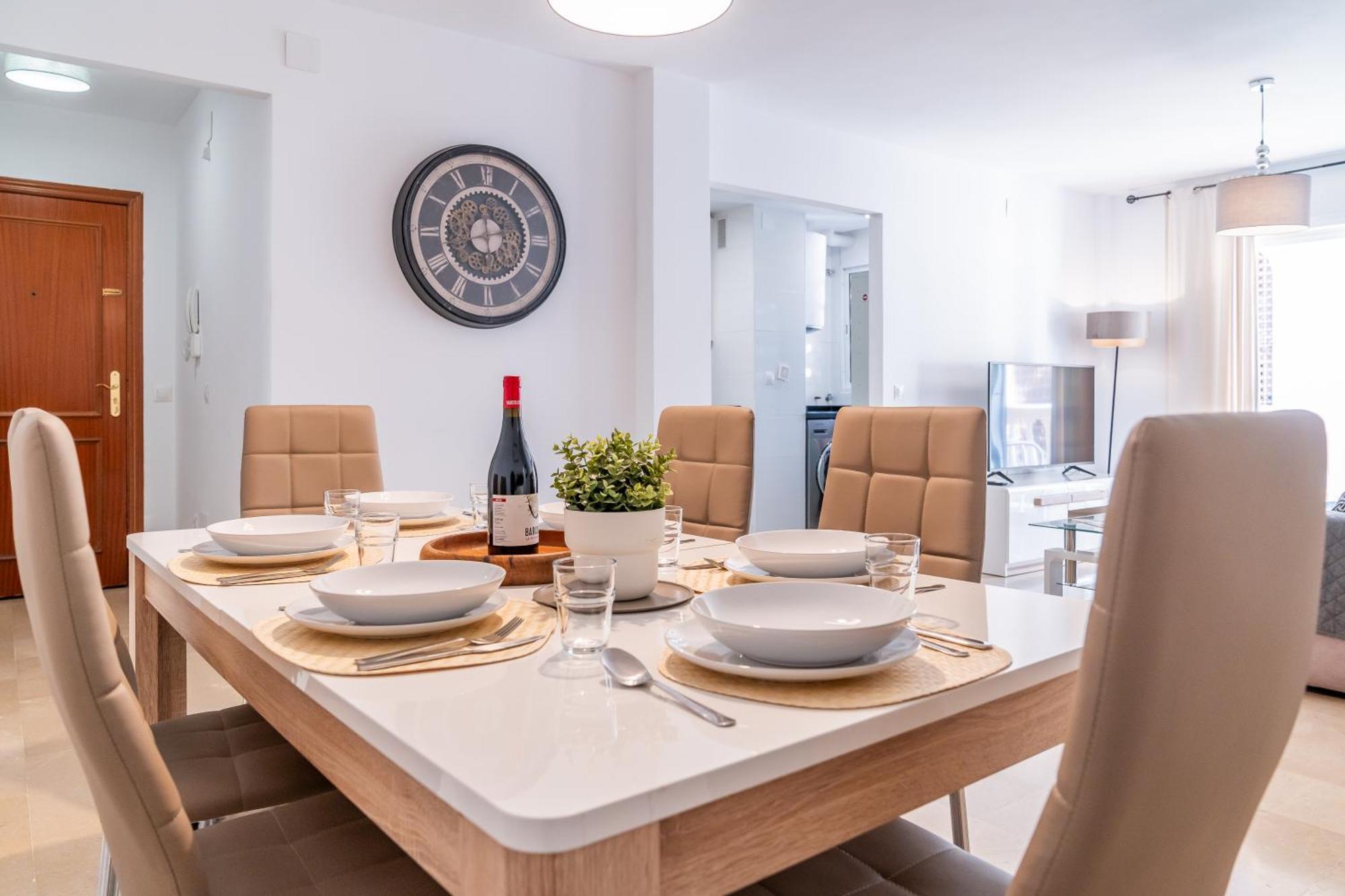 Casa Playa Guadalmar, Beautiful Apartment In Front Of The Sea, Wifi, Ac, Smart Tv, Private Parking 말라가 외부 사진